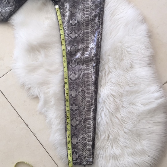 // all saints python print skinny jeans // - Picture 7 of 8